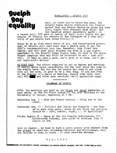 GGE Newsletter 1977 August