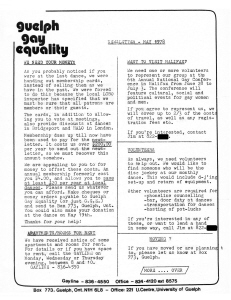 GGE Newsletter 1978 May