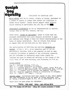 GGE Newsletter 1978 September