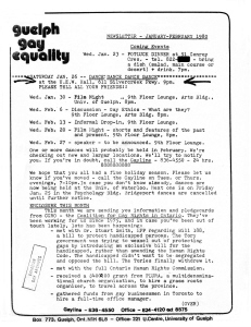 GGE Newsletter 1980 January/February