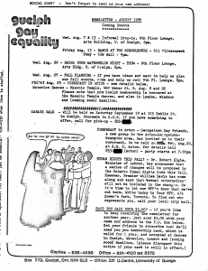 GGE Newsletter 1980 August