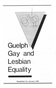 GGE Newsletter 1991 January