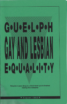 GGE Newsletter 1992 August