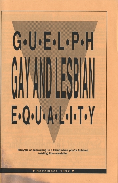 GGE Newsletter 1992 November