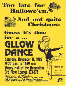 GLLOW Dance, 1989, November 11