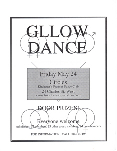 GLLOW Dance at Circles 1991, May 24