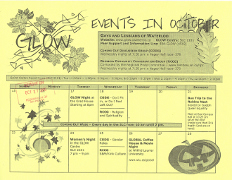 GLOW Events in October 2000