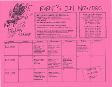 GLOW Events in November