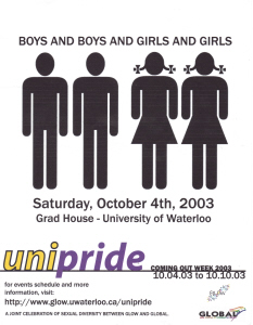 Boys and Boys and Girls and Girls, 2003, Oct.4