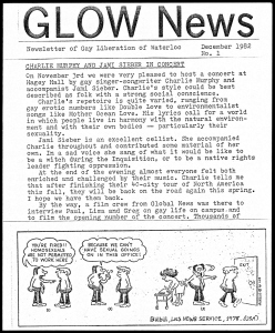 GLOW News No 1