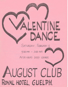 1977, Feb.12 Valentine Dance