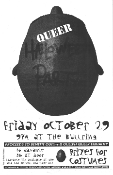 1999, Oct.29 Halloween Party Poster