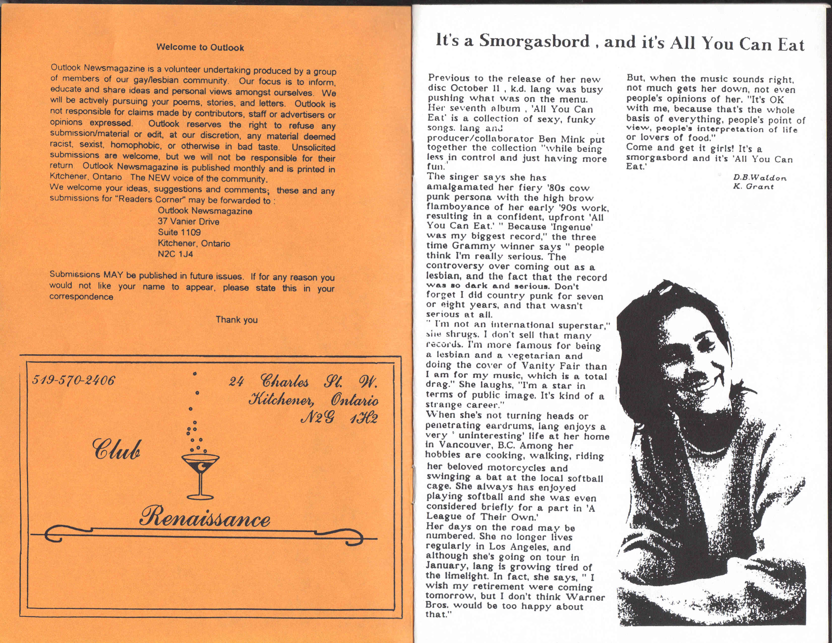 Issue 02 Inside Front Cover and p1