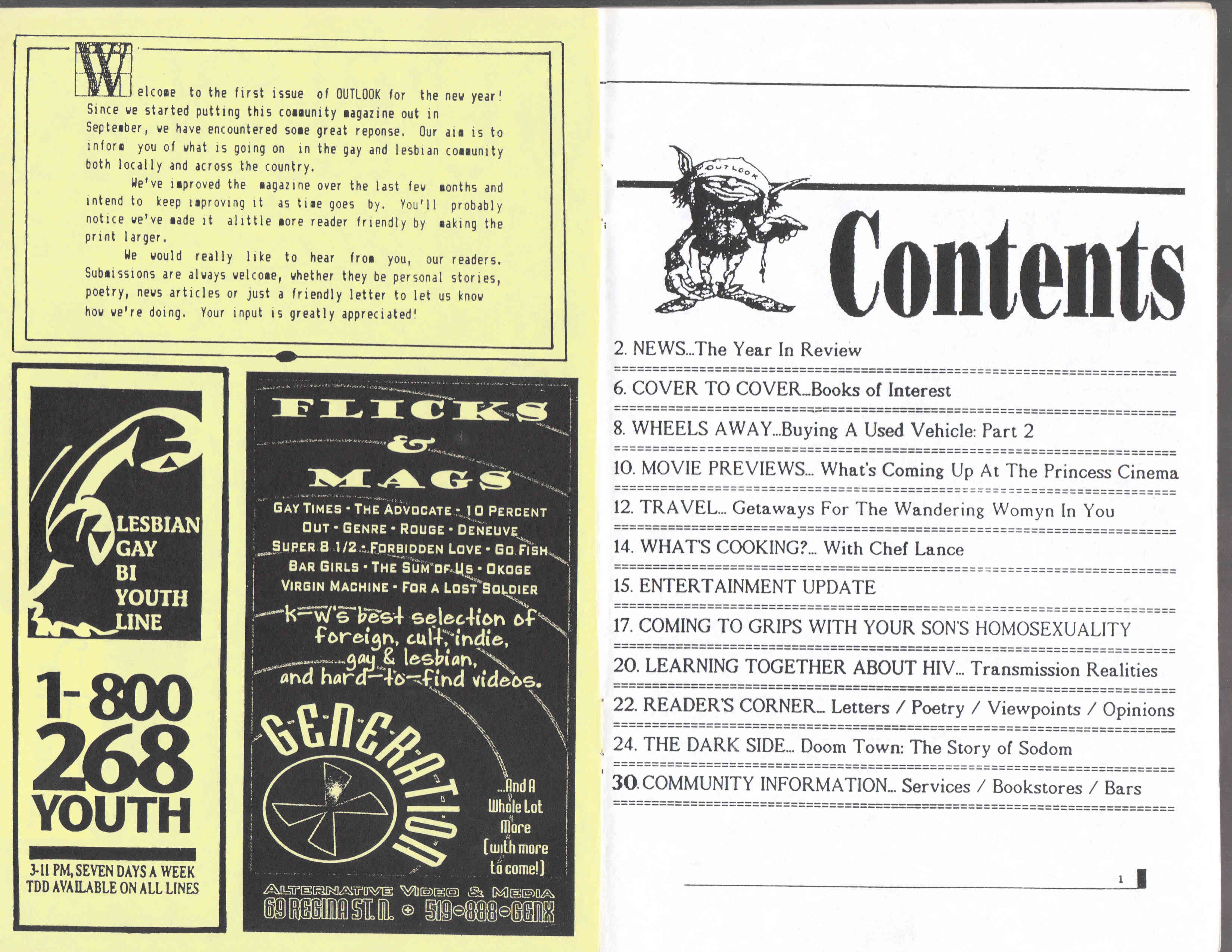 Issue 03 Inside Front Cover and p1