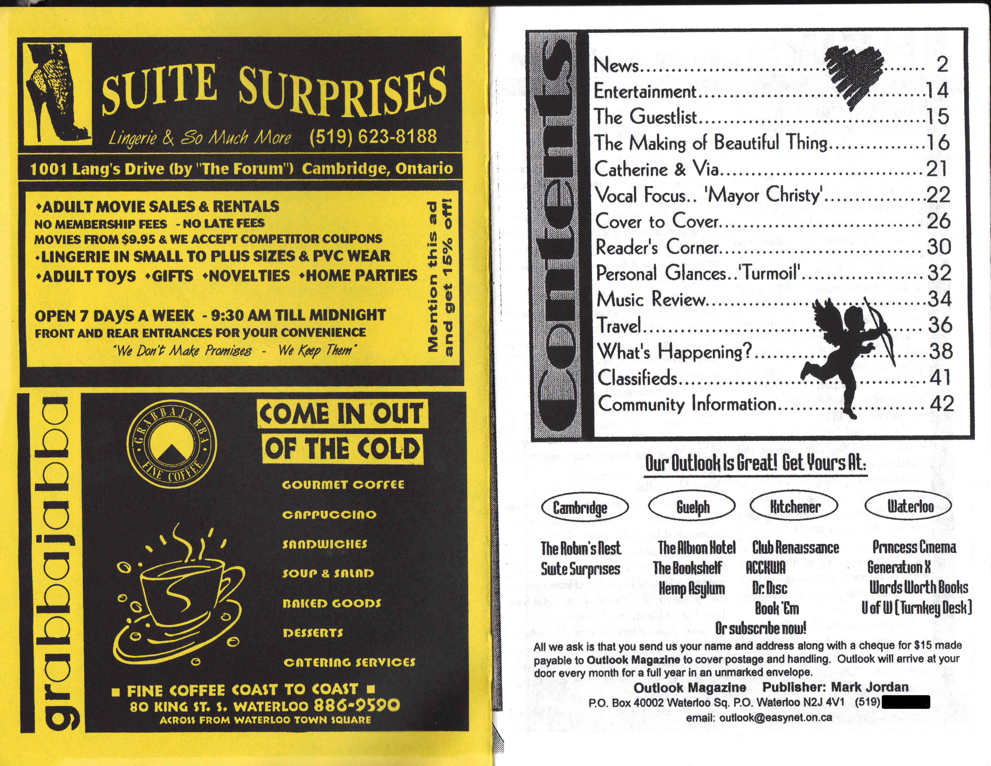 Issue 18 Inside Front Cover and p1