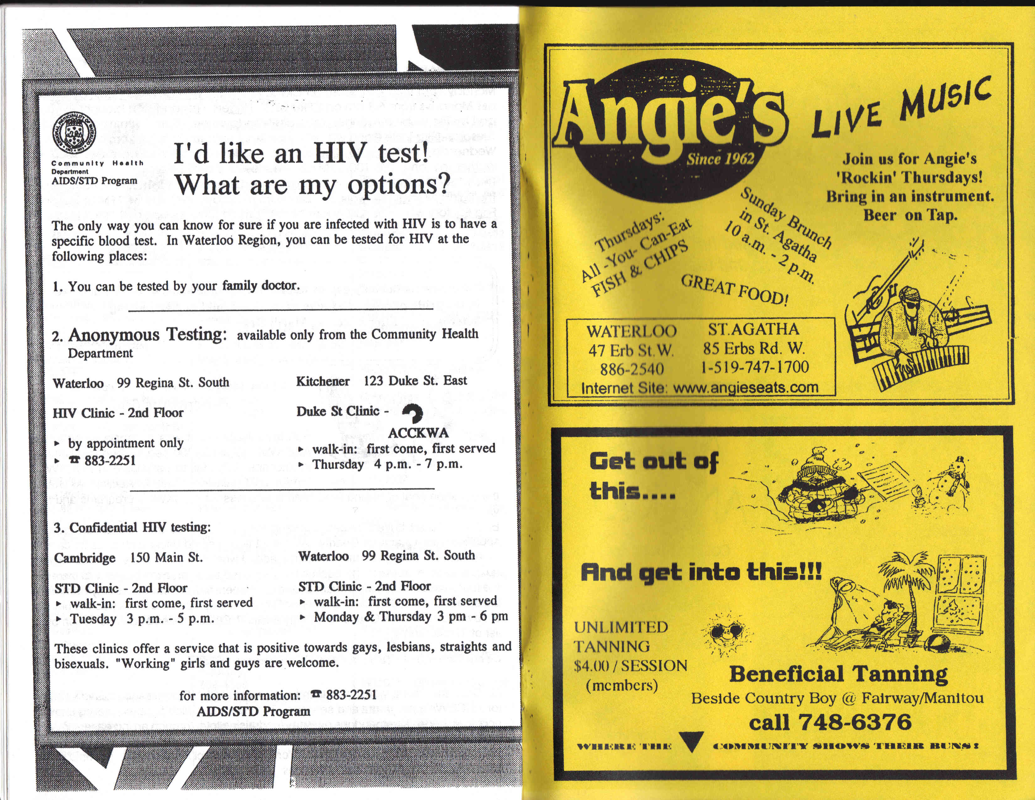 Issue 18 Inside Back Cover and p44