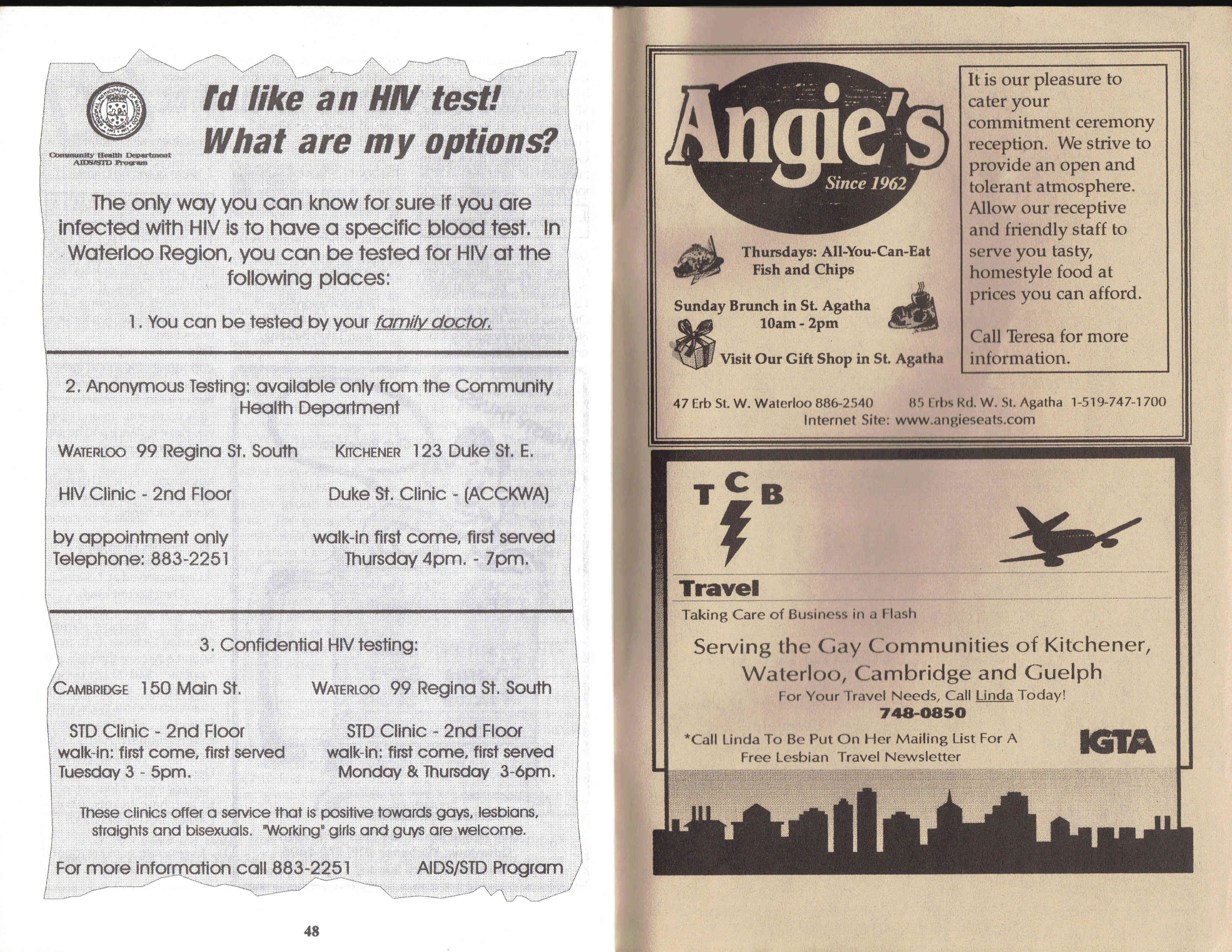 Issue 25 Inside Back Cover and p48