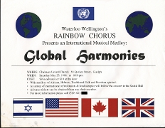 1996, May 25 Rainbow Chorus Poster