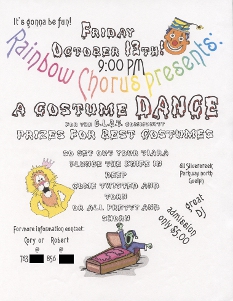 2000, October 13 Dance Poster