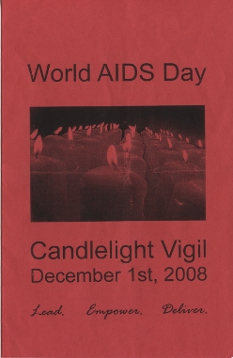 2008, December 1 HIV/AIDS Vigil Programme