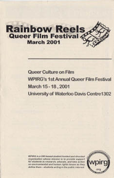 2001 Rainbow Reels Programme