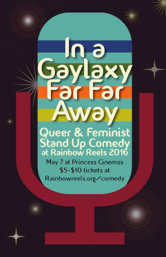 2016 Rainbow Reels Comedy Poster