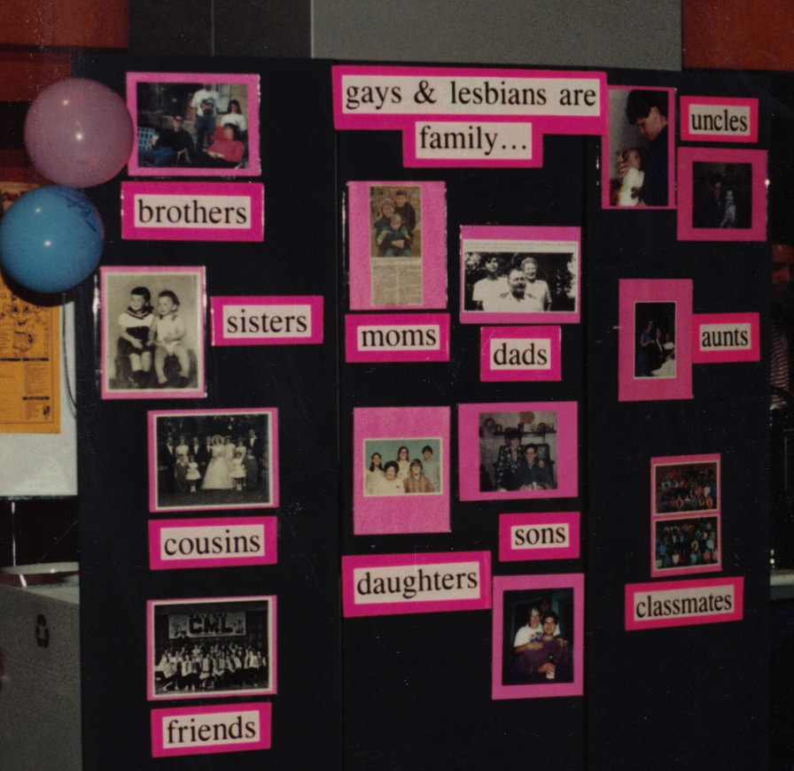 1996 Pride Photo We Are Family Display