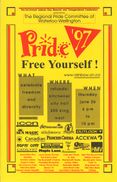 1997 Pride 
Poster