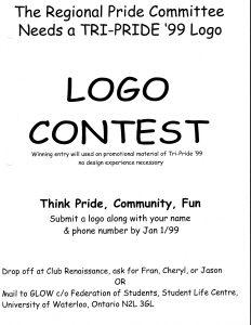 1999 Pride Logo Contest