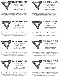 1999 Pride Small Flyers