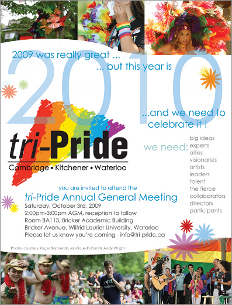 2009, October 3 - tri-Pride AGM Poster