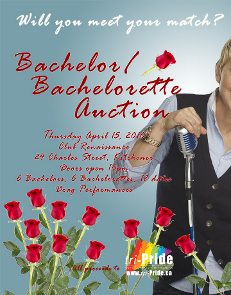 2010, April 15 - Bachelor / Bachelorette Auction Poster 2