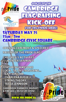 2013-05-25 Cambridge Flag Raising Poster